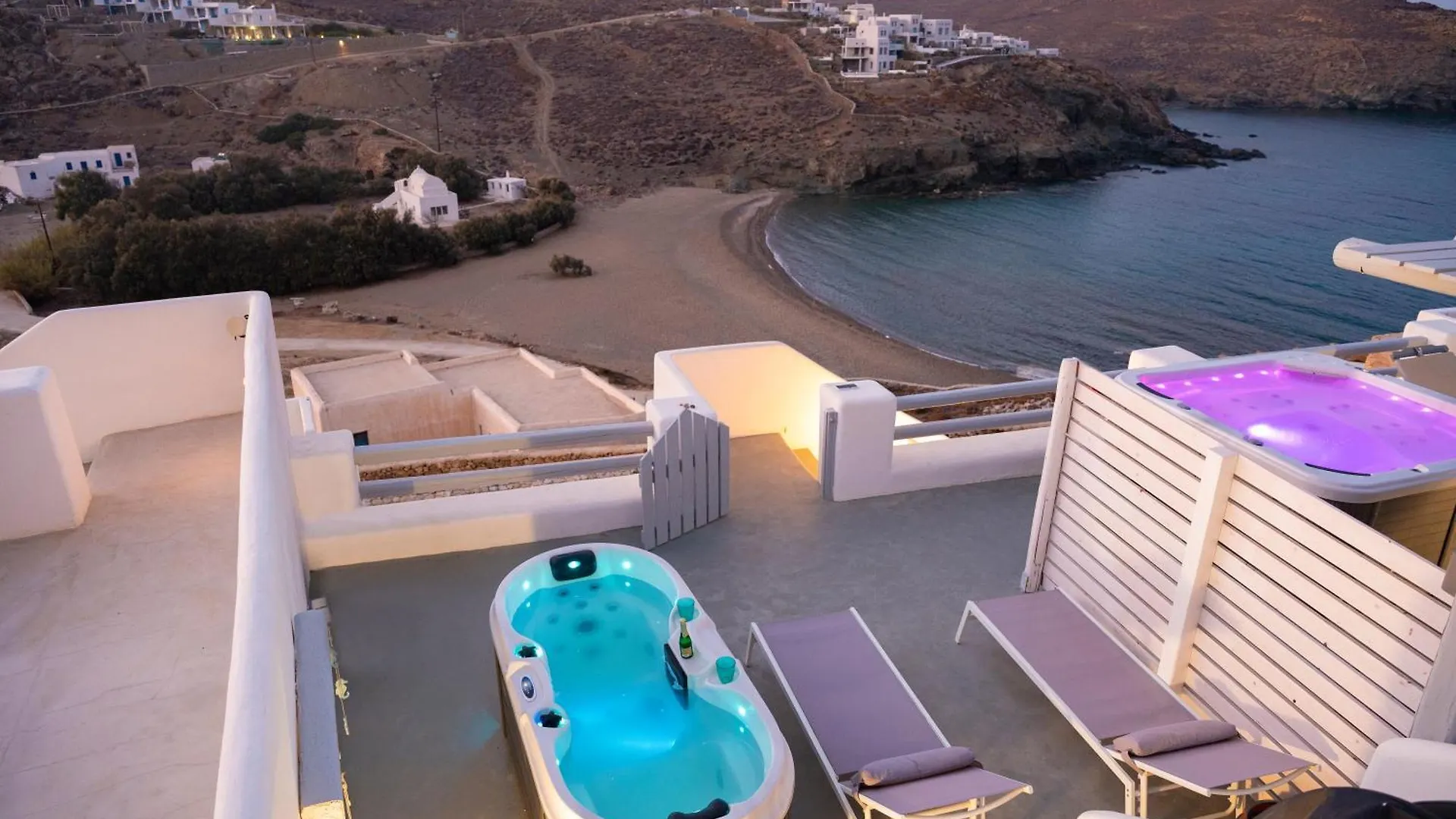 Feriehus Seaview Mesonette With Private Hot Tub Villa Mykonos Town