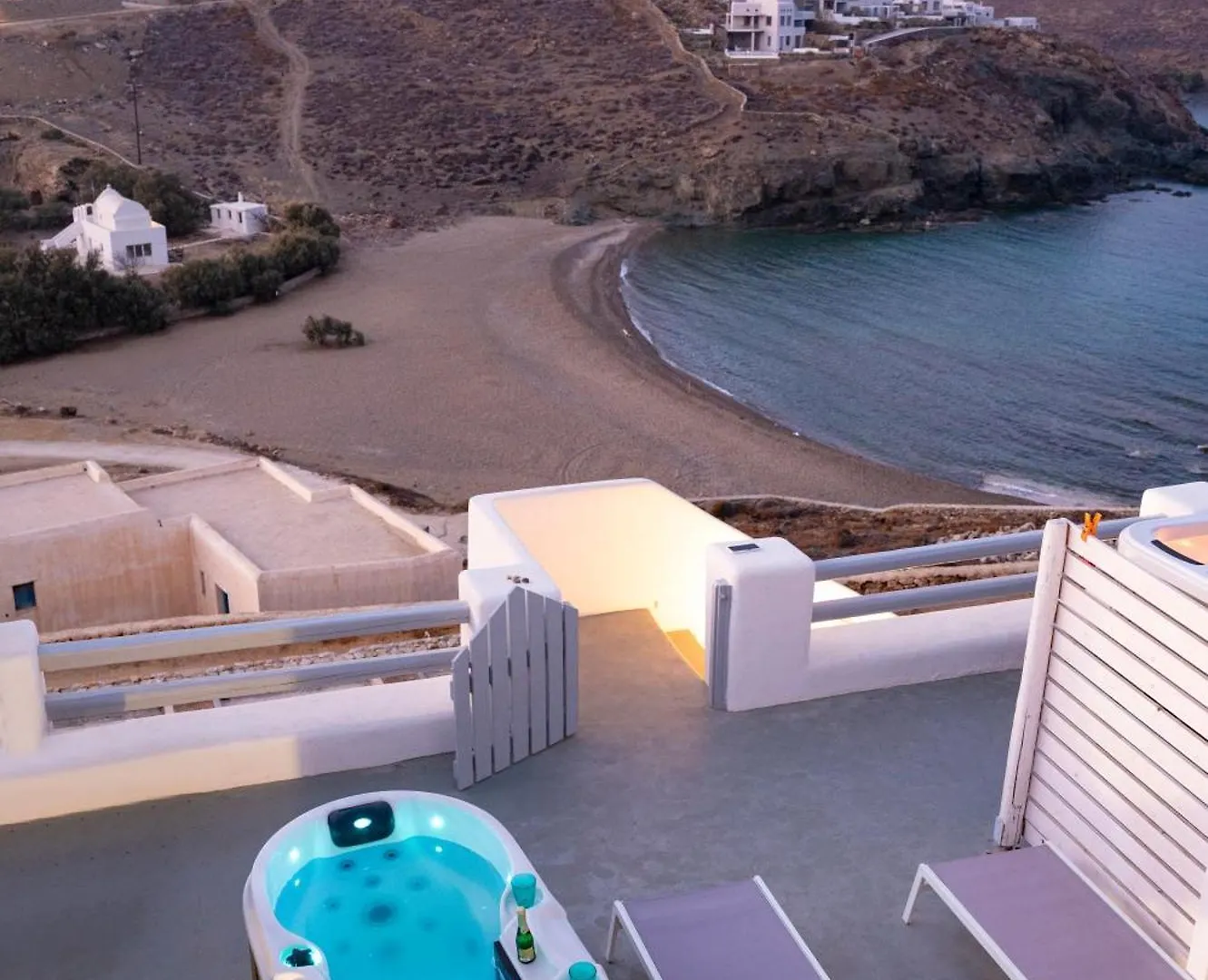 Seaview Mesonette With Private Hot Tub Villa Mykonos Town Grækenland